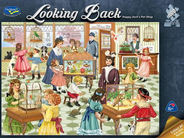 Looking Back - Happy Jack's Pet Shop 1000 Piece Puzzle