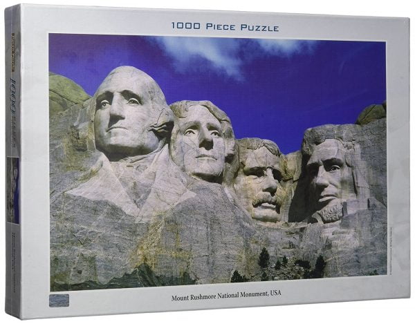 Mount Rushmore National Monument, USA 2000 Piece Jigsaw Puzzle