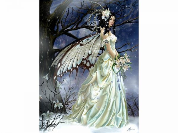 Nene Thomas - Mist Bride 1000 Piece Jigsaw Puzzle