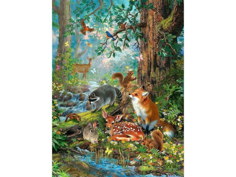 Sunsout Out in the Forest 1000 Piece Jigsaw Puzzle