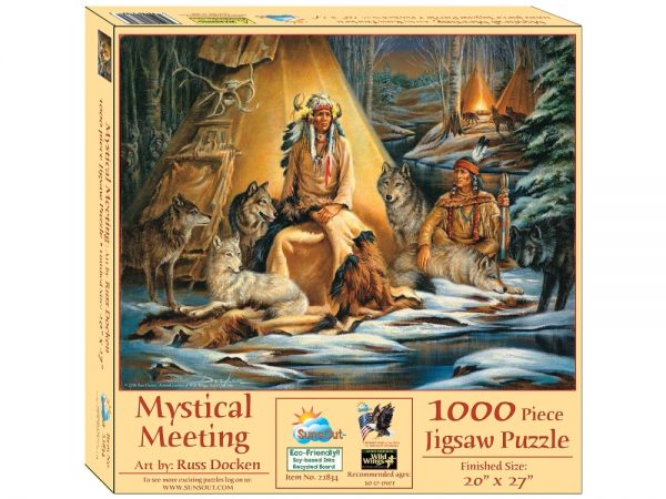 Mystical Meeting 1000 Piece Jigsaw Puzzle - Sunsout