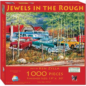 Jewels in the Rough 1000 Piece Jigsaw Puzzle - Sunsou