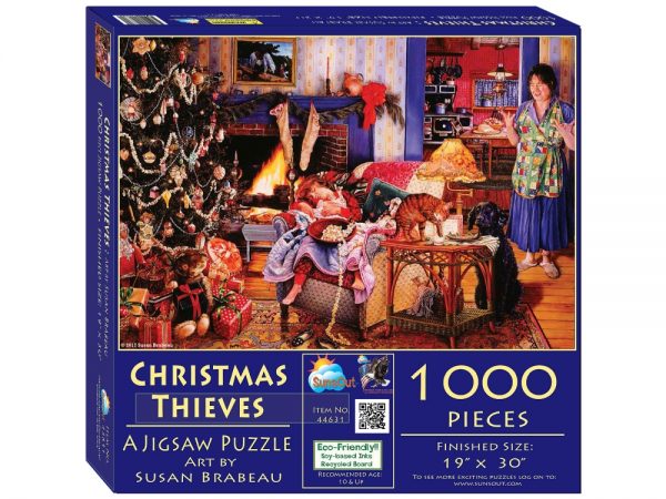 Christmas Thieves 1000 Piece Jigsaw Puzzle - Sunsout