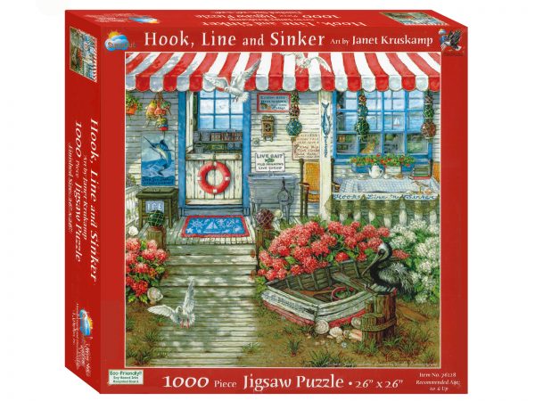 Hook Line and Sinker 1000 Piece Jigsaw Puzzle - Sunsout