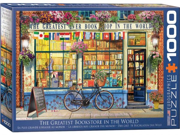 The Greatest Bookstore in the World 1000 Piece Puzzle - Eurographics
