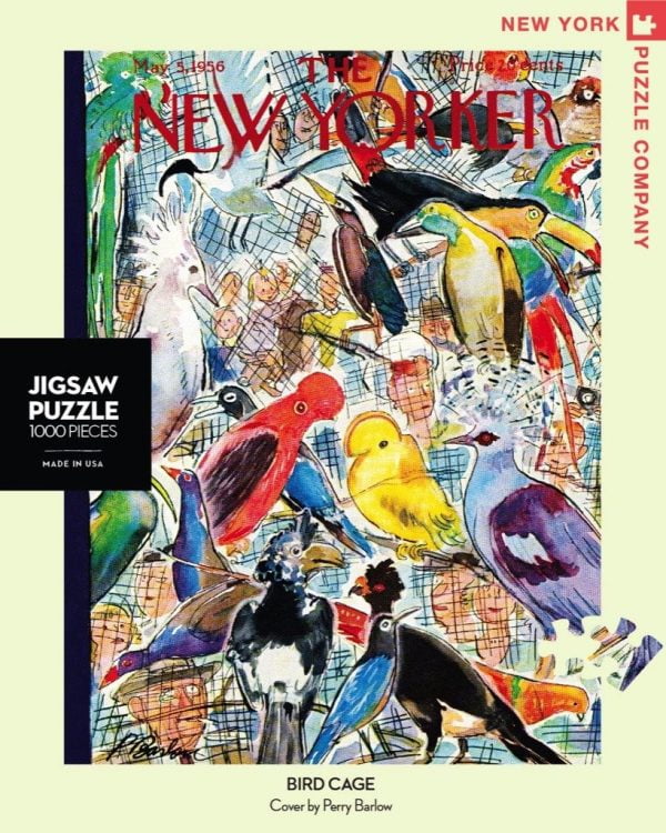 The New Yorker - Bird Cage 1000 Piece Puzzle