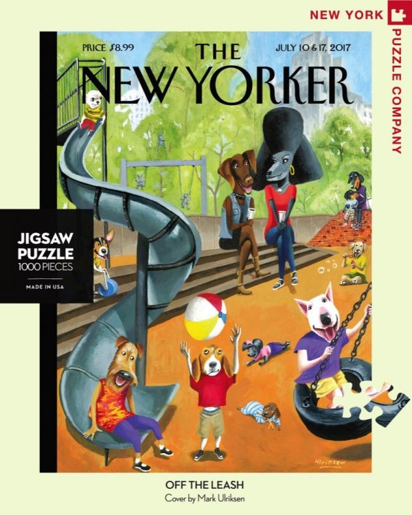 The New Yorker Off the Leash 1000 Piece Puzzle