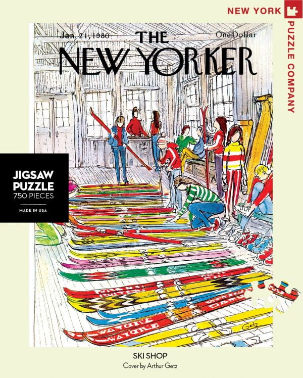 The New Yorker - Ski Shop 750 Piece Jigsaw Puzzle