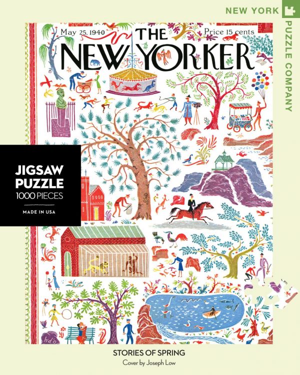 The New Yorker - Stories of Spring 1000 Piece Puzzle