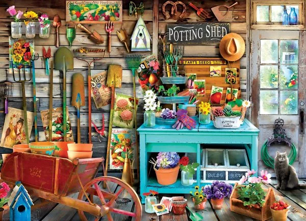 The Potting Shed 1000 Piece Eurographics Puzzle
