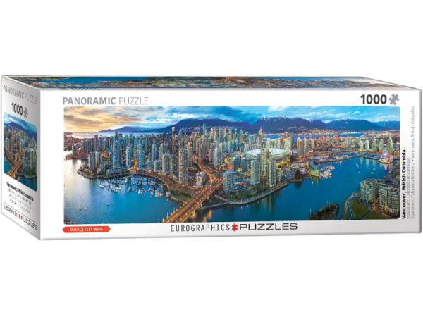 Vancouver British Columbia 1000 Piece Panoramic Puzzle