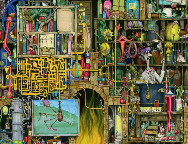 Colin Thompson - Crazy Laboratory 2000 Piece Puzzle - Ravensburger