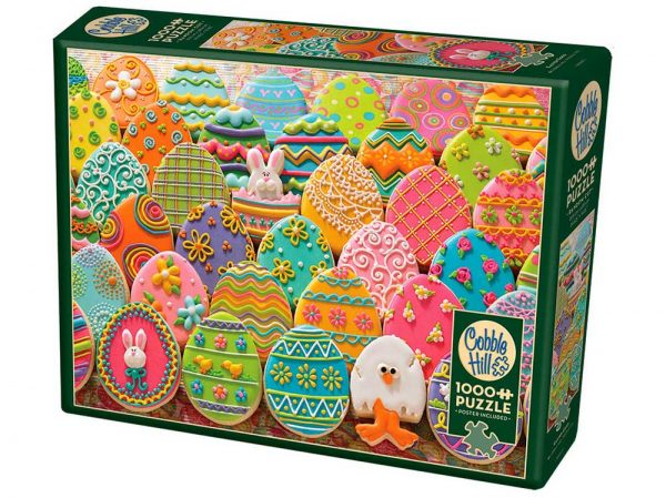 Easter Eggs 1000 Piece Cobble Hill Jigsaw Puzzle
