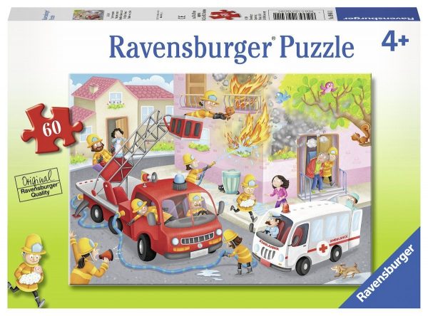 Firefighter Rescue 60 Piece Jigsaw Puzzle - Ravensburger
