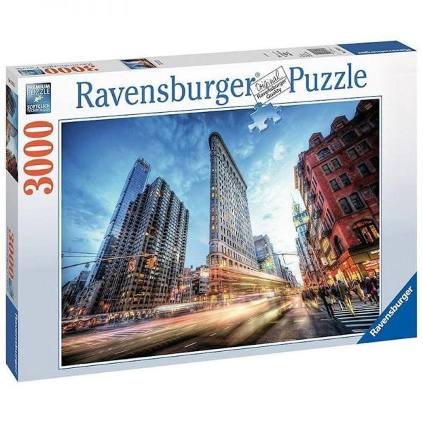 Flat Iron Building 3000 Piece Jigsaw Puzzle - Ravensburger