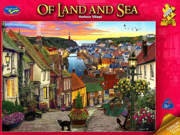 Of Land and Sea - Harbour Village 1000 Piece Holdson Puzzle