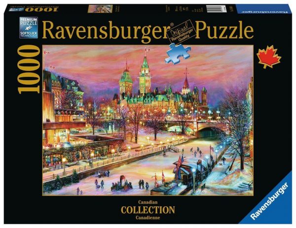 Ottawa Winterlude Festival 1000 Piece Jigsaw Puzzle - Ravensburger