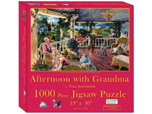 Afternoon with Grandma 1000 Piece Jigsaw Puzzle - Sunsout