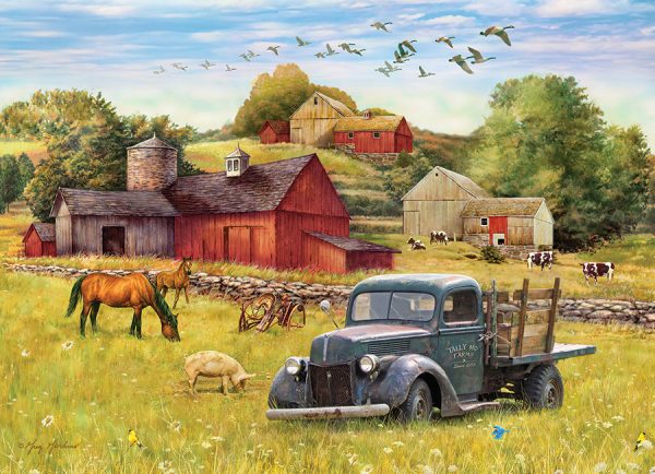 Summer Afternoon on the Farm 1000 Piece Cobble Hill Puzzle