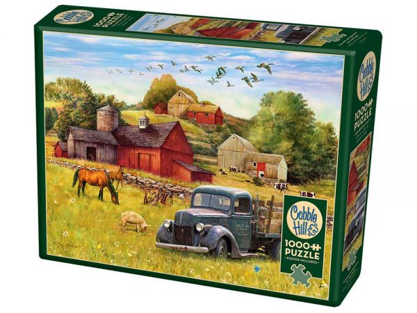 Summer Afternoon on the Farm 1000 Piece Cobble Hill Puzzle