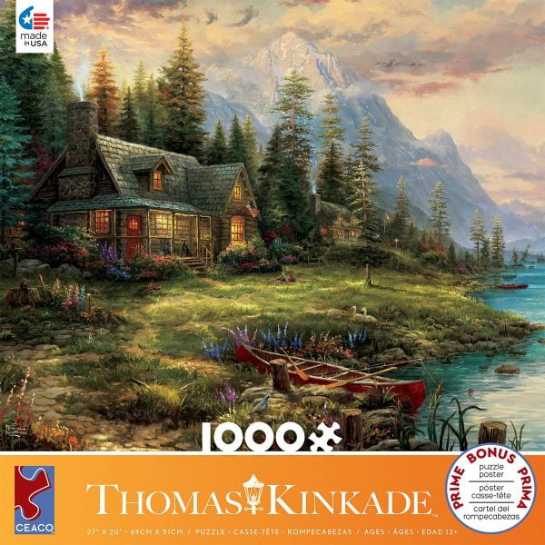 Thomas Kinkade - A Father's Perfect Day 1000 Piece Puzzle