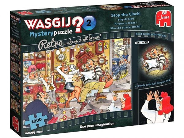 Wasgij Mystery Retro 2 - Stop the Clock 1000 Piece Jigsaw Puzzle