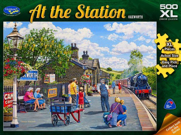At The Station - Oakworth 500 XL Piece Jigsaw Puzzle