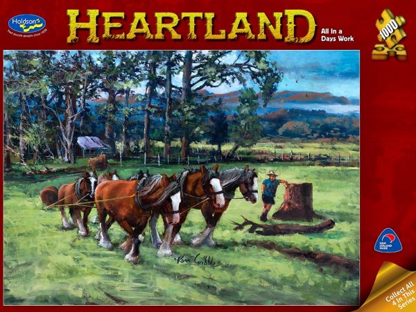 Heartland 2 - All in a Days Work 1000 Piece Jigsaw Puzzle