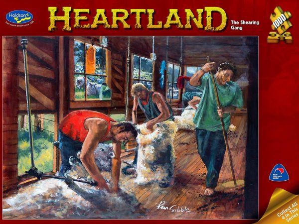 Heartland 2 - The Shearing Shed 1000 Piece Jigsaw Puzzle