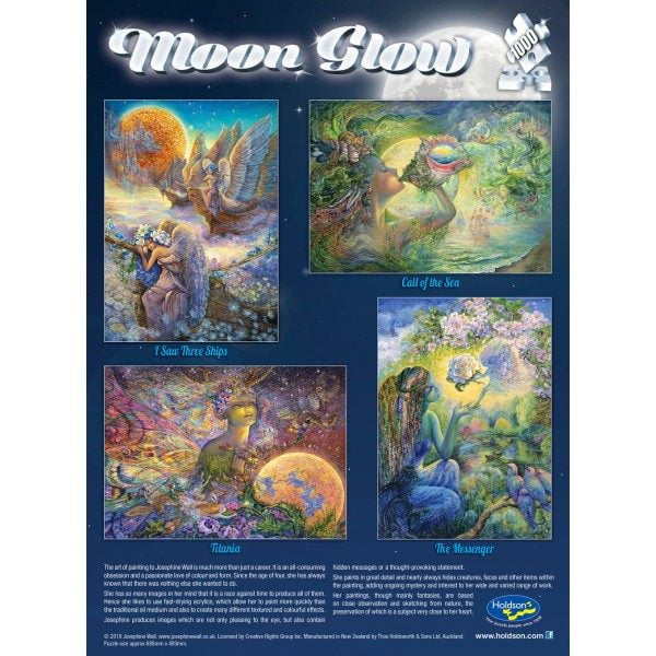 Moon Glow - The Messenger 1000 Piece Jigsaw Puzzle