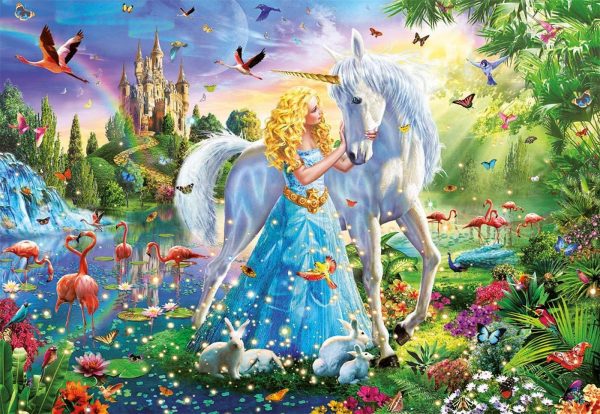 The Princess and the Unicorn 1000 Piece Jigsaw Puzzle