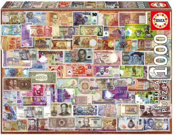 World Bank Notes 1000 Pieced Educa Jigsaw Puzzle