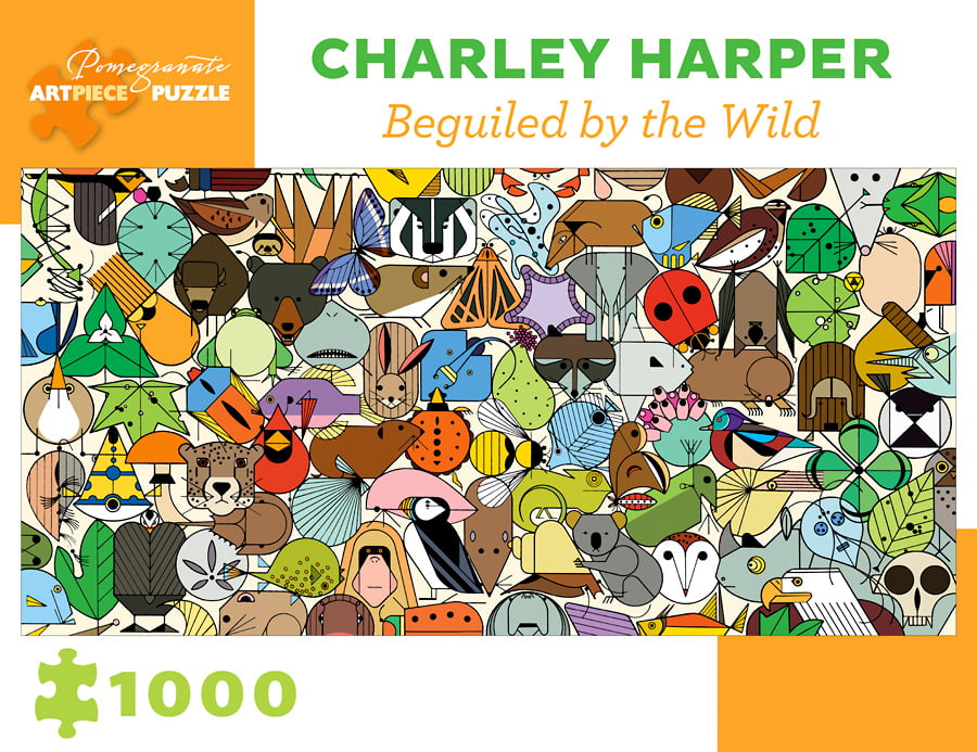 Charley Harper - Beguilded by the Wild 1000 Piece Jigsaw ...