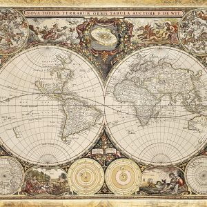 Historical World Map 2000 Piece Jigsaw Puzzle - Schmidt