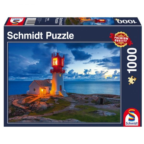 Lighthouse at Twilight 1000 Piece Jigsaw Puzzle - Schmidt