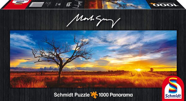 Mark Gray - Desert Oak Sunset NT 1000 Piece Jigsaw Puzzle - Schmidt