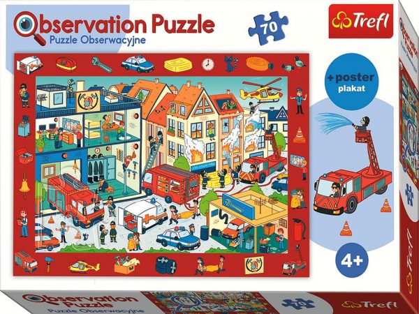 Observation Puzzle - Fire Station 70 Piece
