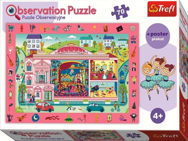 Observation Puzzle - Palace 70 Pierce Trefl