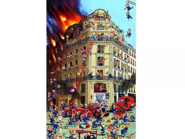 Piatnik- Ruyer, Fire Brigade 1000 Piece Jigsaw Puzzle