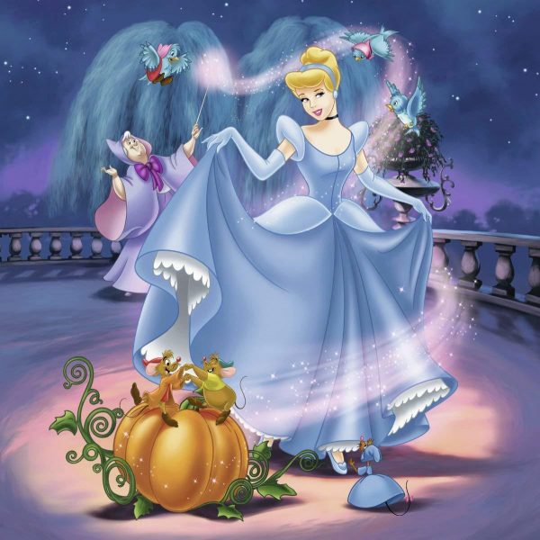 Ravensburger Disney Snow White Cinderellla & Ariel 100 PC Puzzle