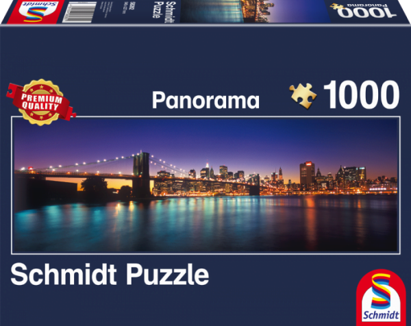 Schmidt - Lights of New York 1000 Piece Jigsaw Puzzle