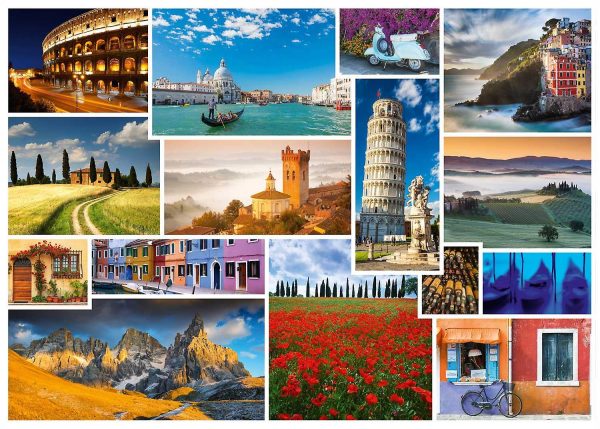 Take a Trip to Italy 1000 Piece Jigsaw Puzzle - Schmidt