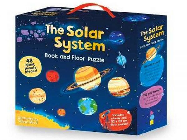 The Solar System Book and Floor Puzzle
