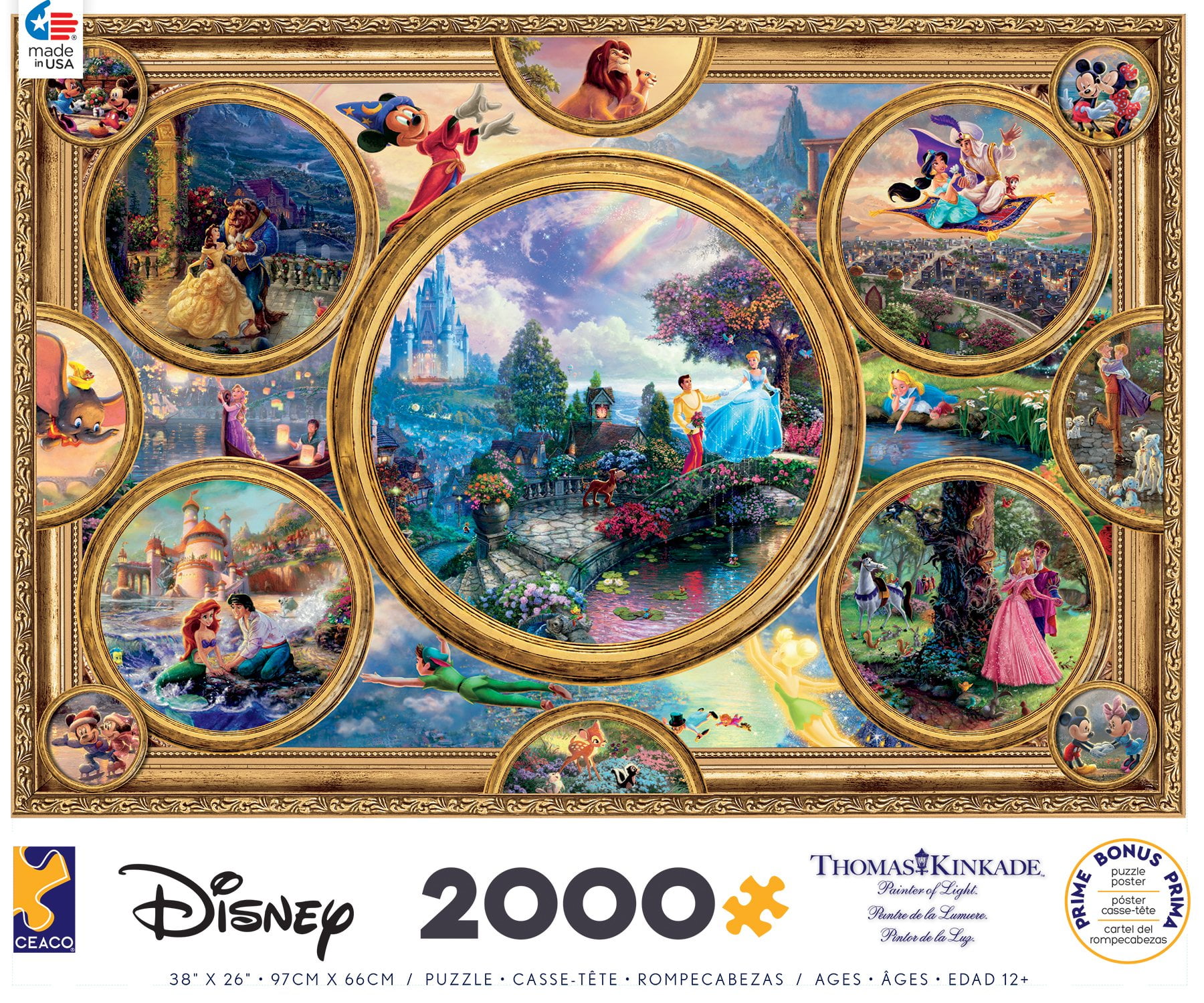 Disney Villains 2000 Piece Puzzle