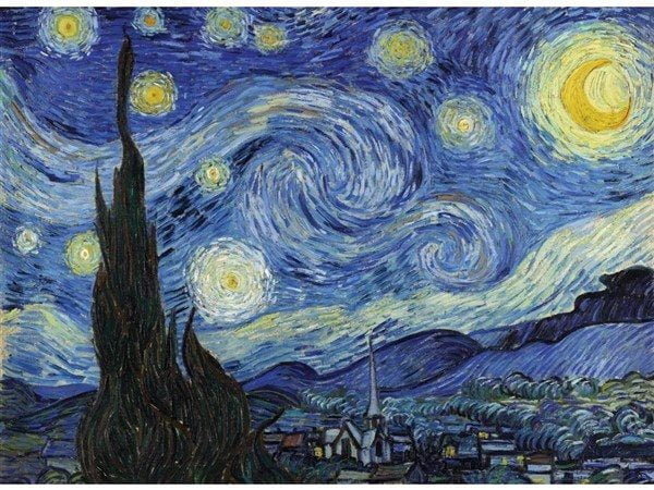 Vincent Van Gogh - Starry Night 4000 Piece Jigsaw Puzzle