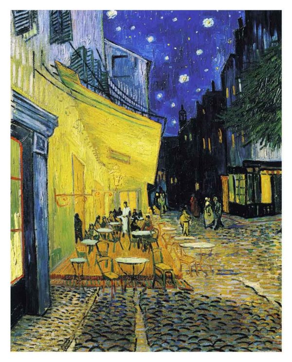 Vincent Van Gogh - The Cafe Terrace on the Place du Forum, Arles, at Night 2000 Piece Puzzle