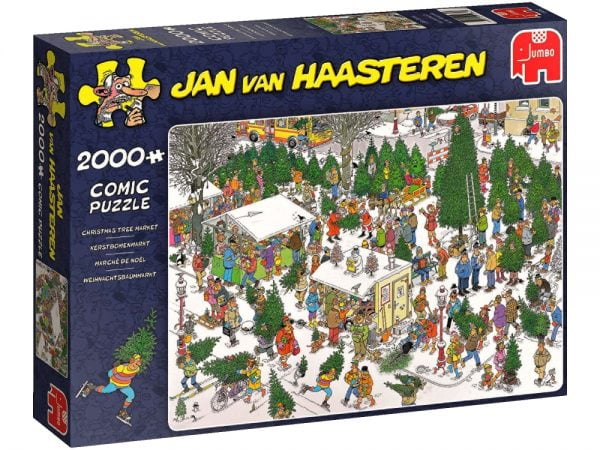 JVH Christmas Tree Market 2000 Piece Jigsaw Puzzle - Jumbo