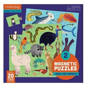 Magnetic Puzzles - Land and Sea - Mudpuppy