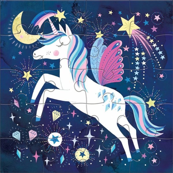 Magnetic Puzzles - Magical Unicorn - Mudpuppy