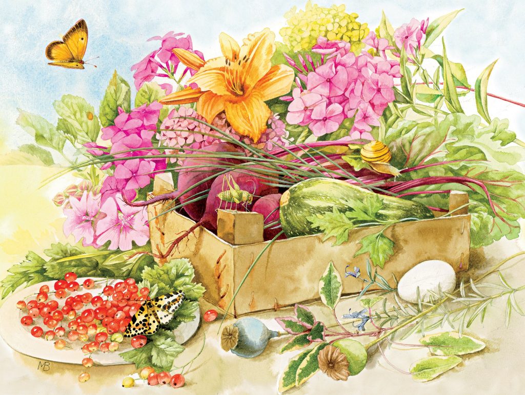 MARJOLEIN BASTIN - SUMMER FLOWERS 300 PIECE CEACO PUZZLE